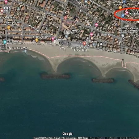 Lovicea Balneo Suite, 200m شقة Le Grau-dʼAgde